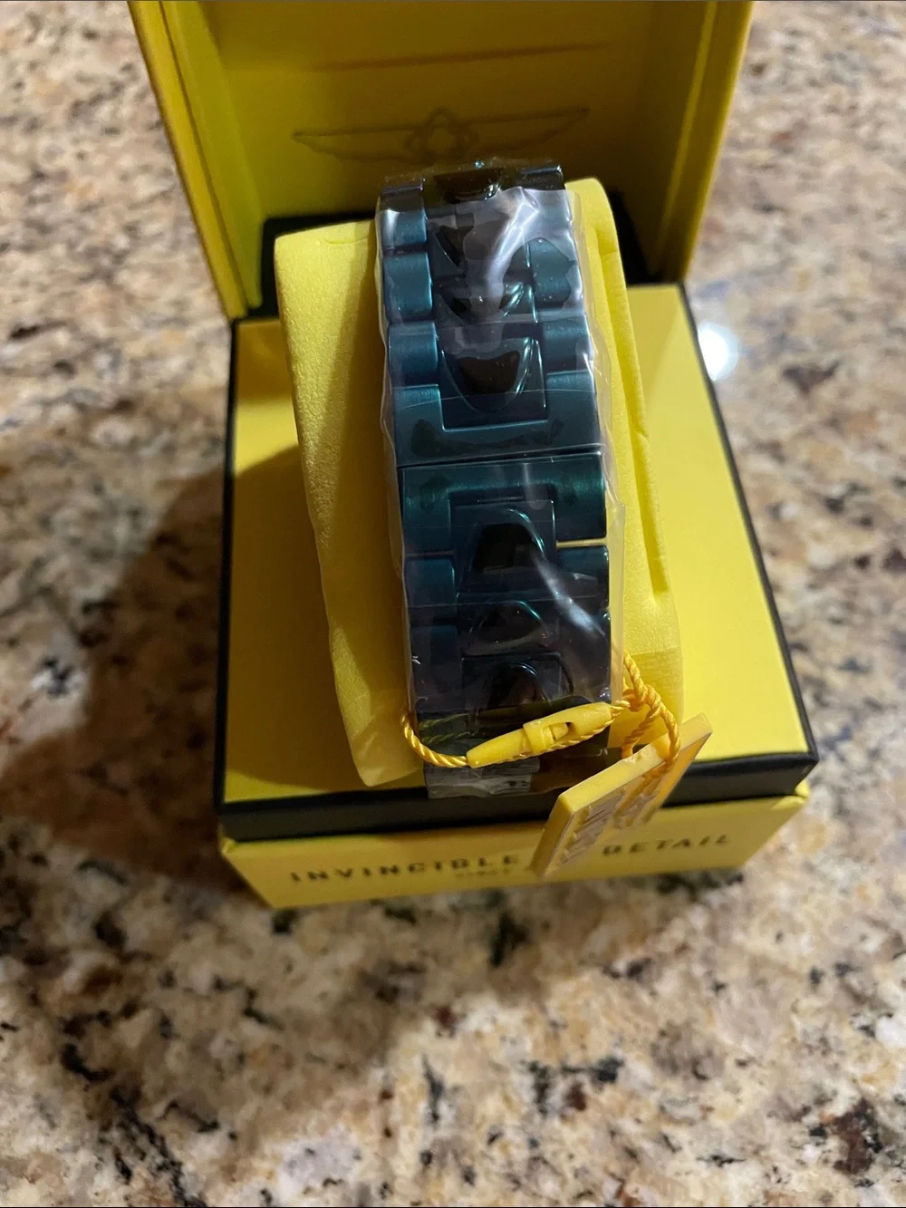 Invicta Men’s Teal Skeleton Dial Subaqua Automatic Watch